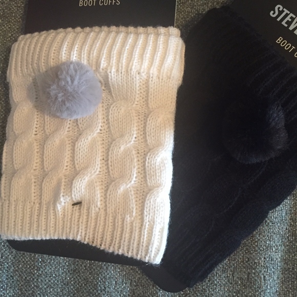 TWO Steve Madden Boot Cuffs - Picture 1 of 8